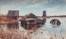 Как осушить участок после сильного ливня