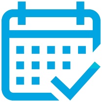 График работы в феврале и марте 2024