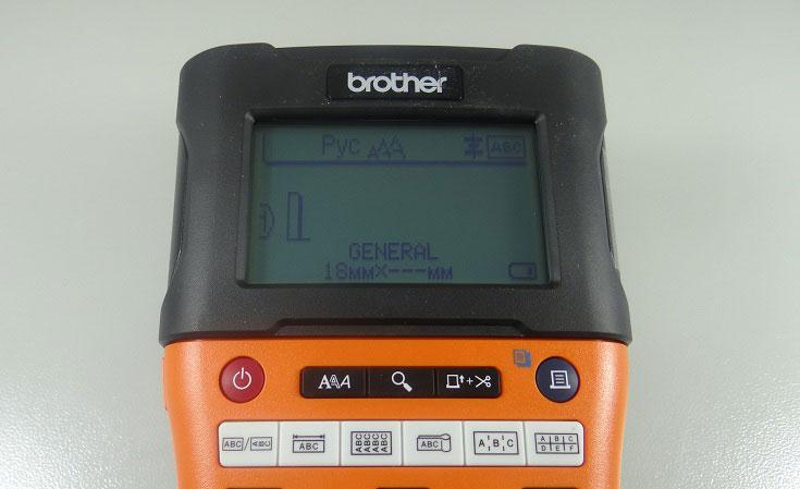 Дисплей Brother PT-E550WVP