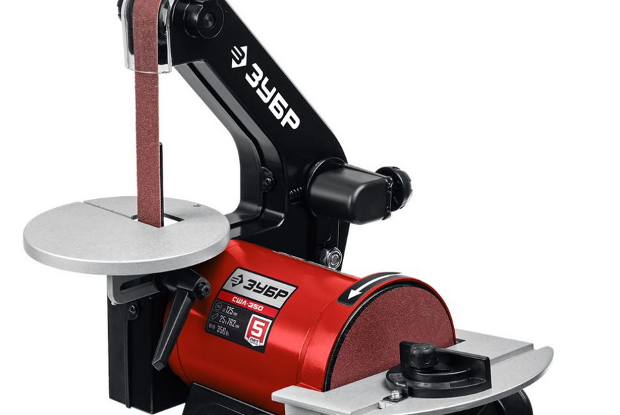 Ленточный шлифовальный станок вертикальный